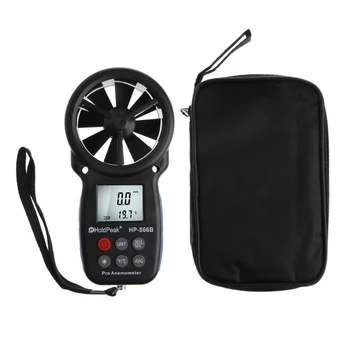 

Digital Anemometer Handheld Wind Speed Meter with LCD Backlight and Max/Min