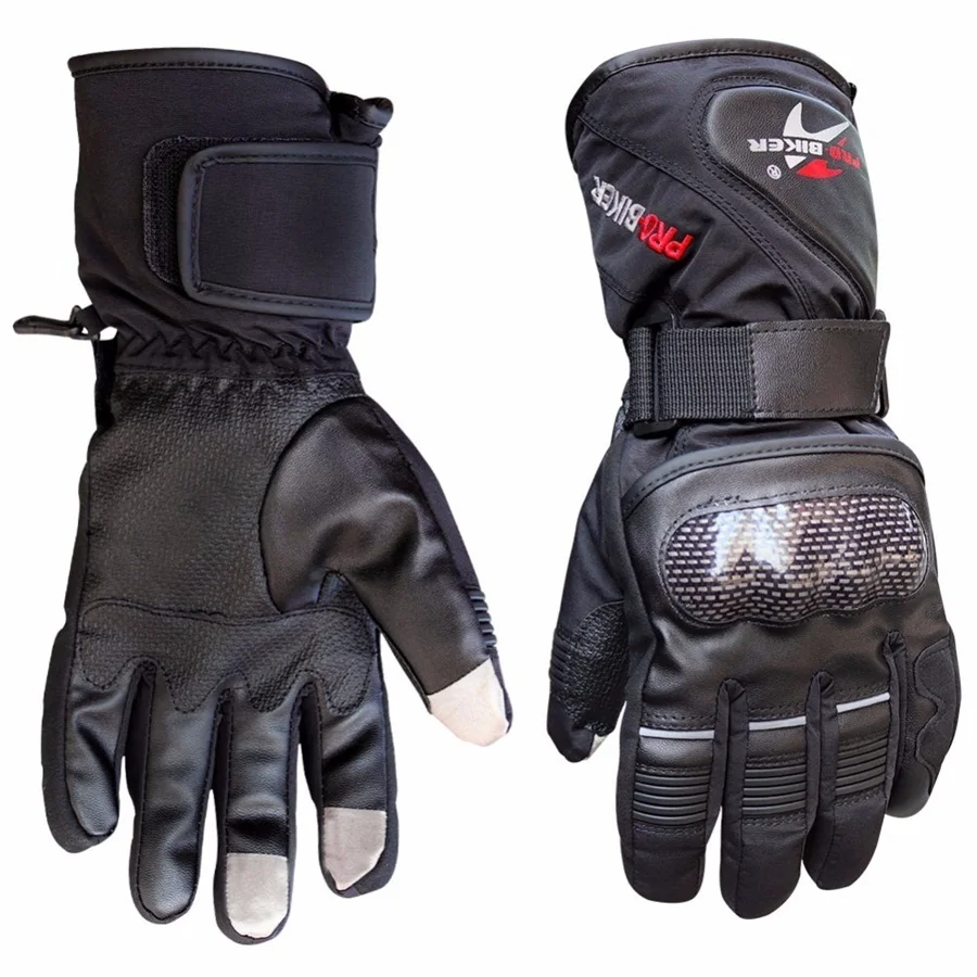 

Free shipping 1pair Moto Racing Full Finger Screen Touch Winter Warm Waterproof Windproof Protective Motorcylce Gloves