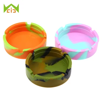 

WCIC Smoke Ash Cylinder Cup Holder Storage Smoke Cup Portable Camo Car Ashtray Cigarette Cigar Ash Tray Container