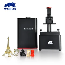 2017 New V1.4 Wanhao D7 Duplicator 7 UV resin 3D Printer SLA DLP 3D Printer for sale only $399 with 250ml Resin gift D7 V1.4