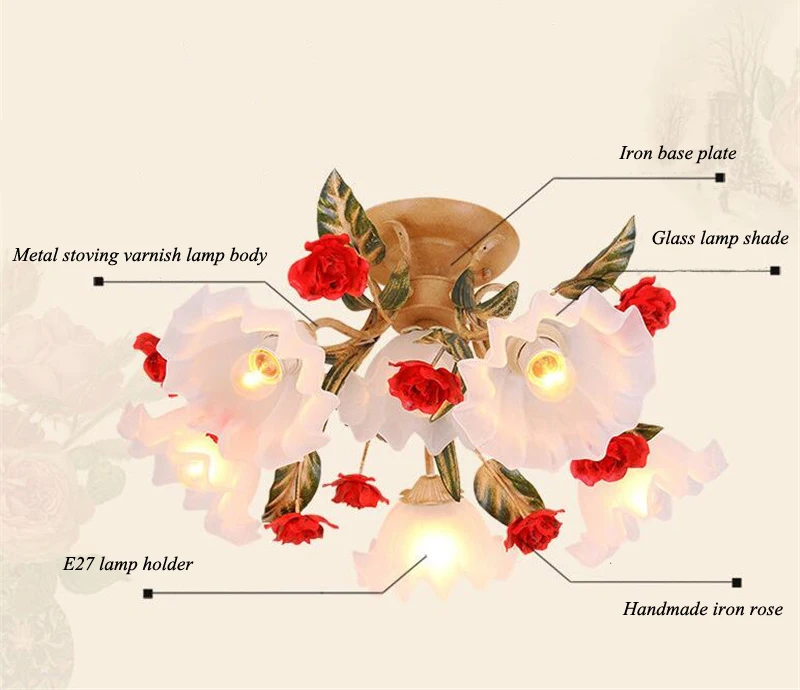 Wedding ceiling lamp (23)