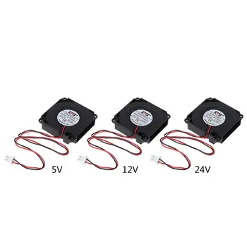 

5V 12V 24V Cooling Fan Blower DC Turbo Ball Bearing 3D Printer Accessories Wire