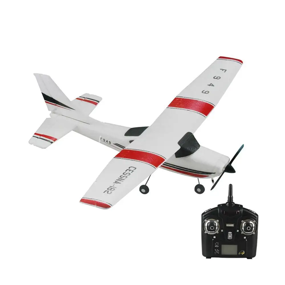 

1:28 Cessna-182 Remote Control Propeller Airplane 3-Channel Fixed Wing RC Aircraft Outdoor Park Parent-child Glider Plane Toys