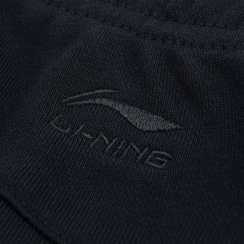 Li-Ning женские трендовые спортивные штаны трикотажные 88% хлопок 12% полиэстер Обычная посадка с подкладкой спортивные штаны AKLN646 CJAS18