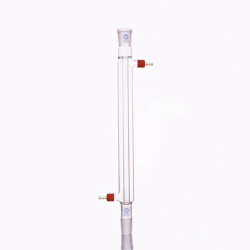

Straight condenser 200mm 24/29,Condensation length 200mm,Condenser Liebig with fused inner tube,Removable small nozzle joint