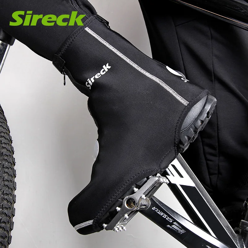 comprar Sireck Homens Mulheres Inverno Esporte Mountain Bike Shoes Covers Galochas Inverno À Prova D Água À Prova de Vento Bicicleta Ciclismo Tampa Da Sapata de Bicicleta