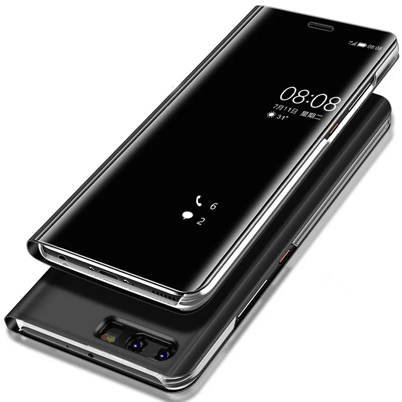 For-HUAWEI-P10-Lite-Case-HUAWEI-Nova-Lite-Case-Original-Mirror-Flip-Cover-Clear-View-Smart (1)