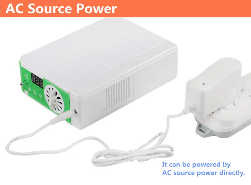  DC12V Li Battery Oxygen Concentrator Health Care Medical Car Use 110V 220V Mini Portable Oxygen Gen