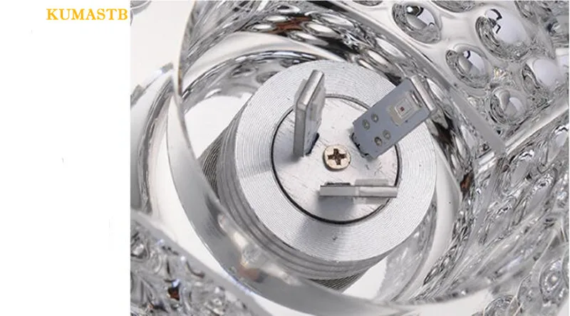 Square Crystal Ceiling Lamp 22