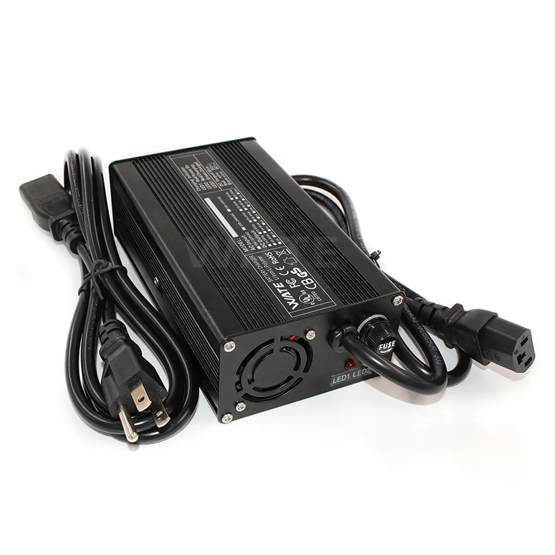 87 6 V 2.5A зарядное устройство 24S 72V E Bike LiFePO4 автоматическое для гольф каров и