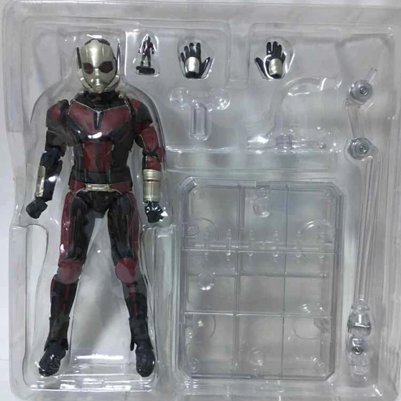 Captain America Civil War Ant Man Black Panther PVC Action Figure Model Doll Birthday Gift For Kids (7)