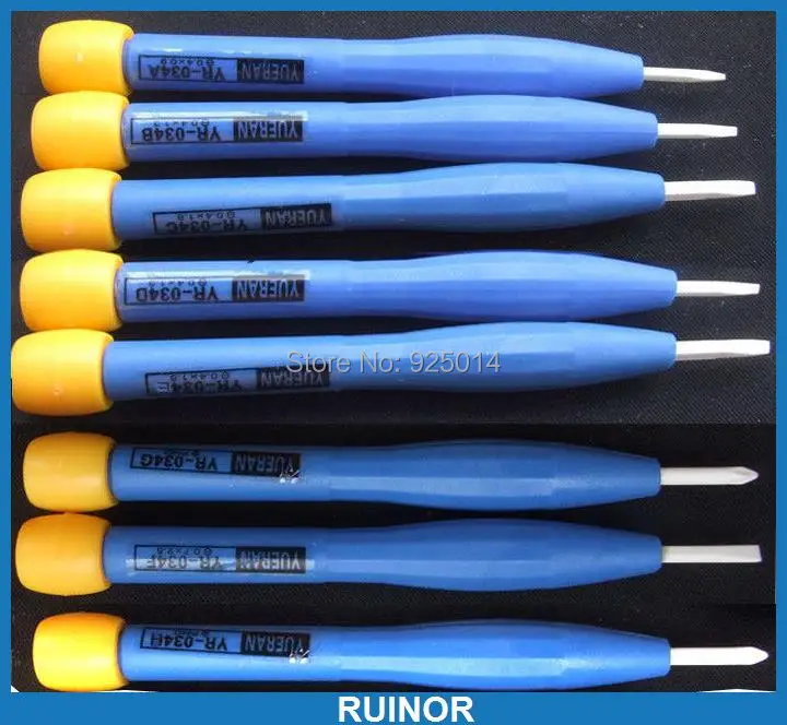 

8PCS FM Frequency Anti-jamming Ceramic SCREWDRIVER Anti-static Plastic