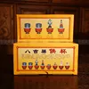 8pcs/Set Alloy Metal Tibetan Supply Buddhist 6cm Hand Painted Craft Eight Auspicious Symbol Sacrifice Cleaned Bowel/Cups Sets 6