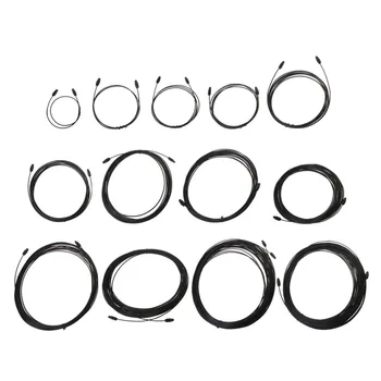 

igital Optical Audio Cable For Toslink SPDIF DVD CD 0.5m 1m 1.5m 1.8m 3m 5m 8m 10m 12m 15m 20m 25m 30m