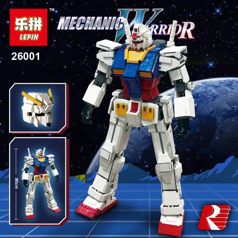 

Presell Lepin 26001 Movie Series The MOC Super Robot Warrior Set Building Blocks Bricks Assembly Kid Toys Christmas Gift Model
