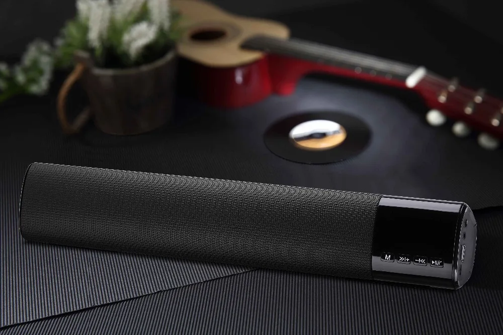 BDF 10 Вт Питание для bluetooth-динамика B28T 1800 мАч 3d стерео объемный Саундбар usb fm радио Бумбокс сабвуфер динамик для телефона