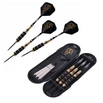 

3 Pcs Darts Set Hard Steel Pins Aluminum Pole PET flights Professional Dart Indoor Sport Game Competition Tool
