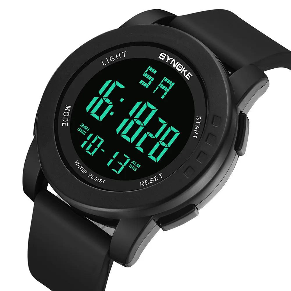 Multi-Function 30M Waterproof LED Digital Watch military sports watches fashion silicone digital watch for men OC0816 | Наручные часы
