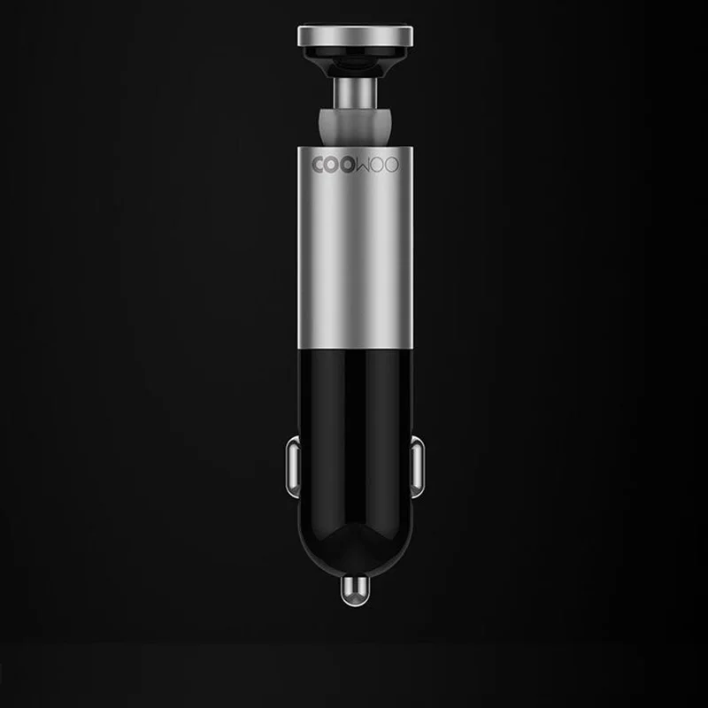New Youpin CooWoo Bluetooth Handfree Free Earphone Headset Car Drive and Car Charger 2 In 1 Best Innovation Earphone