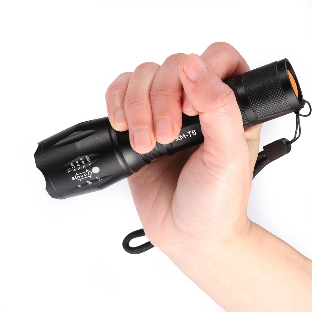 Lanternas e Lanternas xm-l t6 led lanterna zoomable Lumens : 8000lm