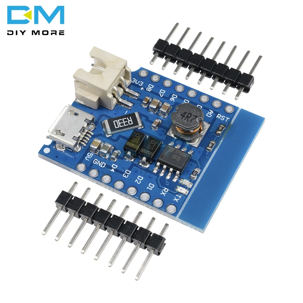 

For WeMos D1 Mini Battery Shield Lithium Battery Charging Boost With LED Light Module Mini Micro USB Interface For WeMos D1 Mini