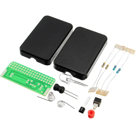 DIY наборы 1 5 V мигающие огни набор паяльная схема универсальный фонарик блюдо
