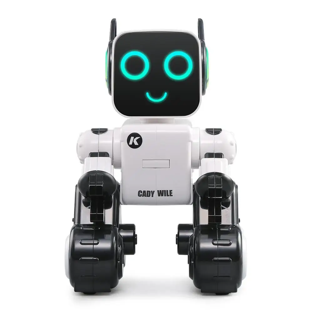 Программируемый радиоуправляемый робот, мини умный робот, игрушки с дистанционным управлением, сенсорное Голосовое управление, пение, танец, встроенный банк монет, детская игрушка в подарок
