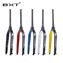 BXT MTB Углерода Вилка 29er Горные DH Велосипед Bicicletas жесткие Горный Велосипед Передняя Вилка Fibre rock shox используется гонки велосипеды
