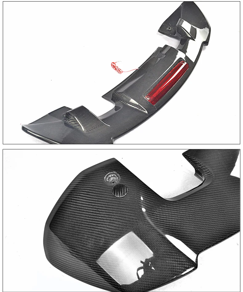  Fit for honda fit 2015 carbon fiber rear auto spoiler Wing rear wing high quality