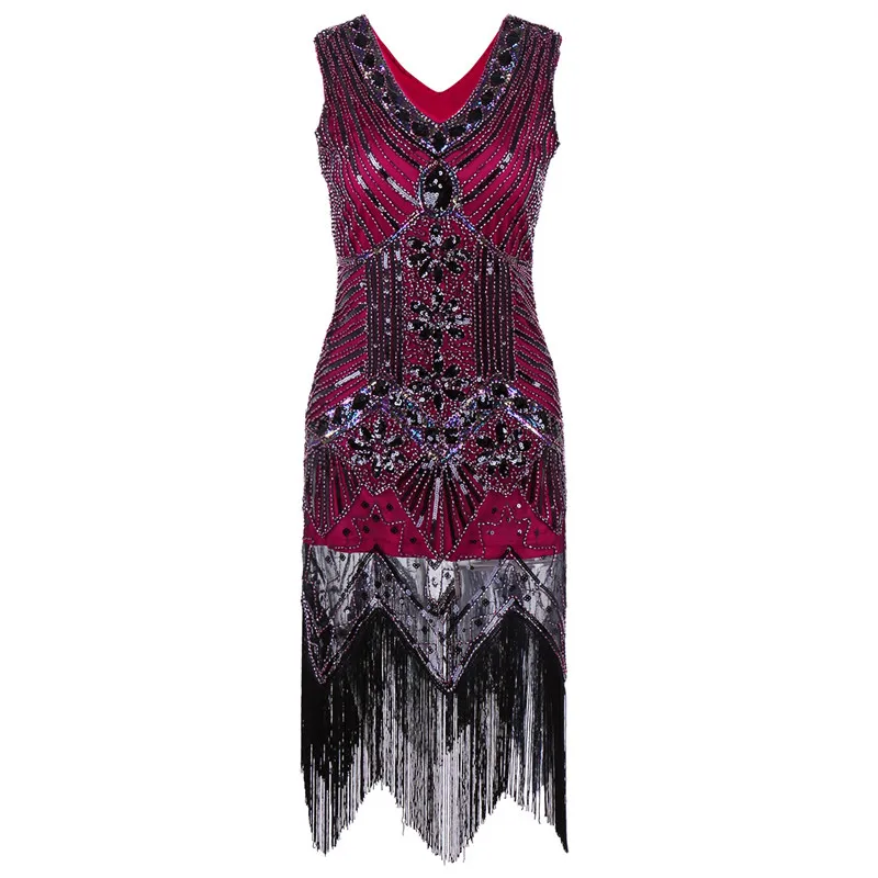 Wholesale Women Dresses Summer Vintage Costume 1920s Dress Women Tassel Gatsby Charleston Sequin Party Latin Dance Dress Plus Size Buy Cheap Women Dresses Summer Vintage Costume 1920s Dress Women Tassel Gatsby Charleston Sequin Party Latin Dance Dress Plus Size