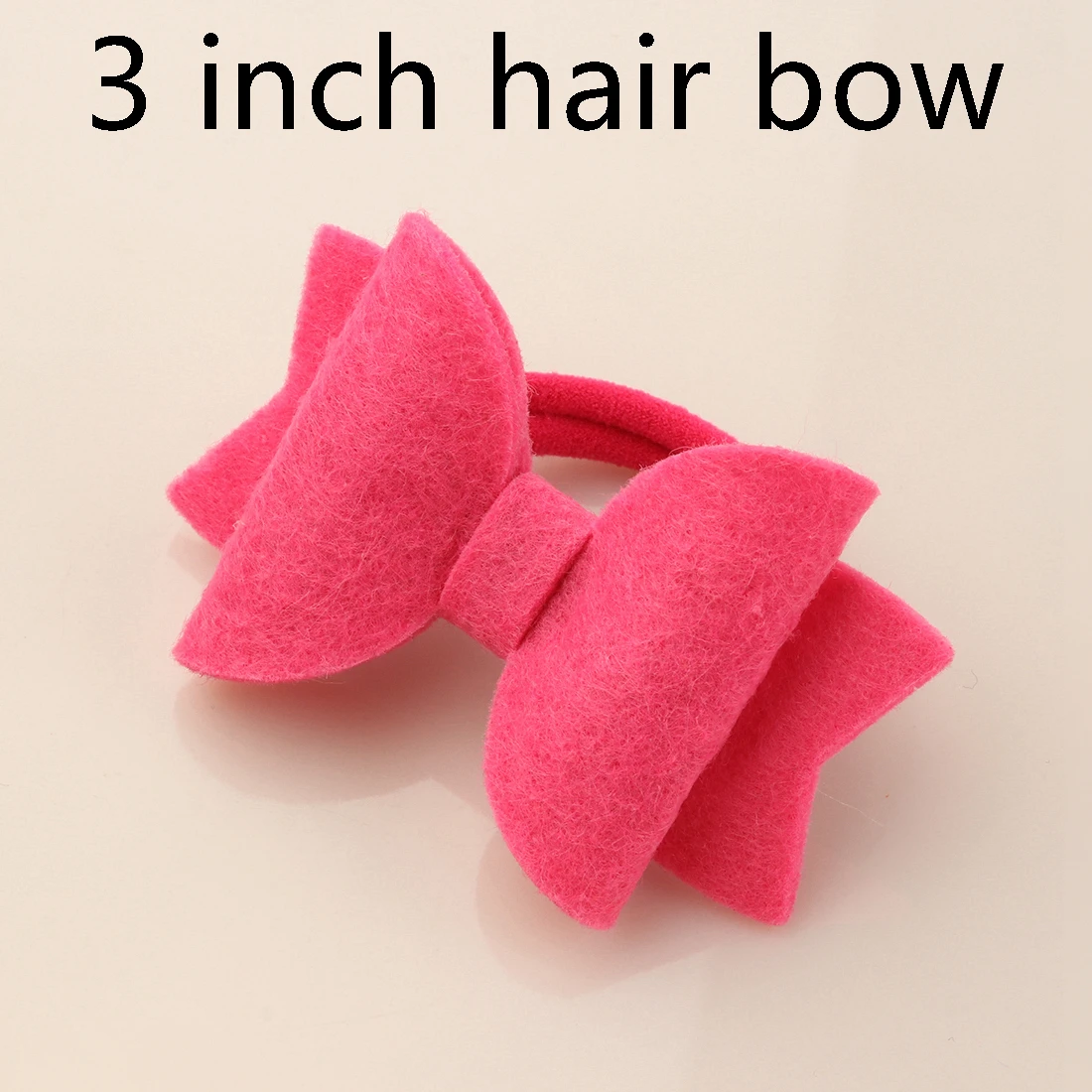 1 PC Child Hair Bow Tie Elastic Hair Band Glitter Hairbow Rope Rainbow Sequin Sparkly 3 Inch Bows Mermaid Girls Sweet Headwear - Цвет: non woven-4