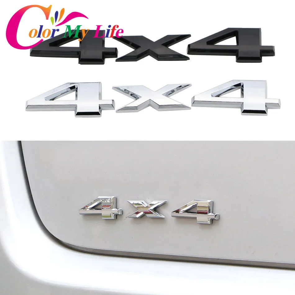 ABS Chrome Car 4x4 Logo Sticker for font b Jeep b font Commander Compass Grand Cherokee