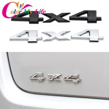 ABS Chrome Car 4×4 Logo Sticker for Jeep Commander Compass Grand Cherokee Liberty Patriot Wrangler Comanche Commando Dispatcher