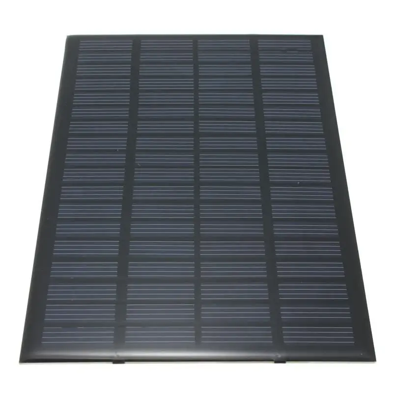 

18V 2.5W Polycrystalline Stored Energy Power Solar Panel Module System Solar Cells Charger 19.4x12x0.3cm