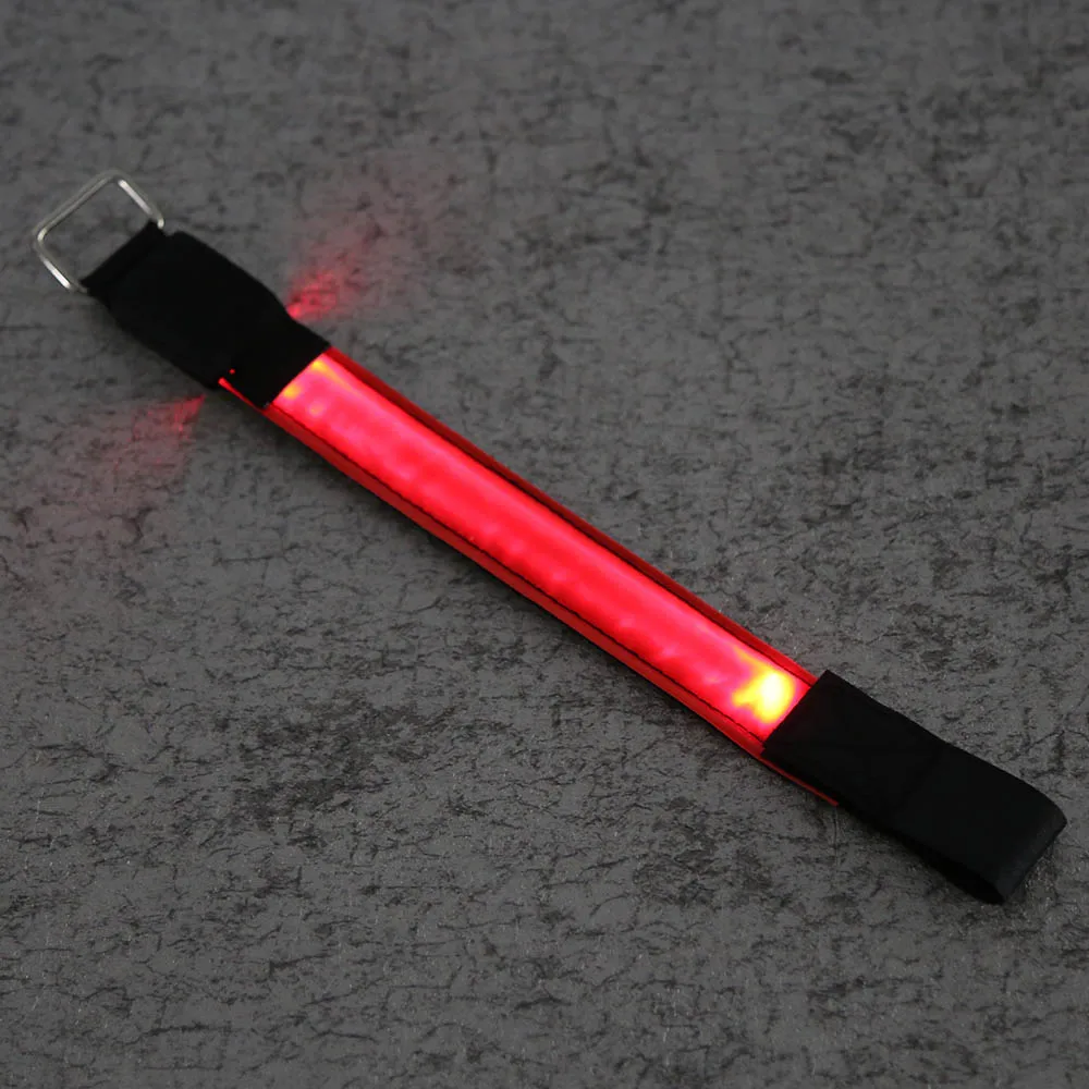 Cheap Riding Bike Bicycle Light Glowing Band Portable Wristband Outdoor Sports Night Running Light Safety Jogging Led Arm Leg Warning 6