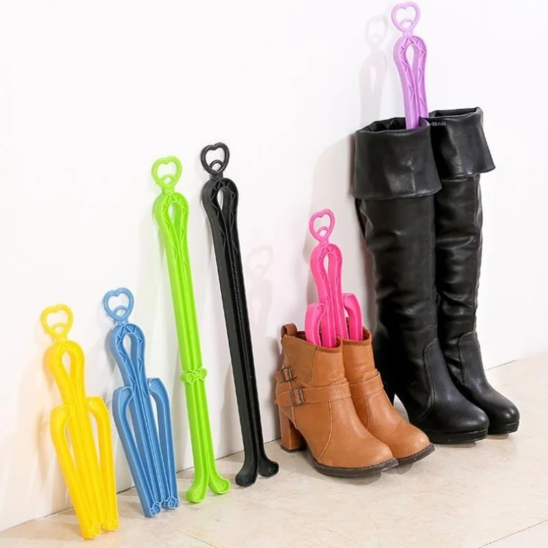 

Loozykit 1pc High Top Long Boots Shoes Storage Organizers Boots Stand Holder Support Shoe Hangers Closet Organizer High Quality