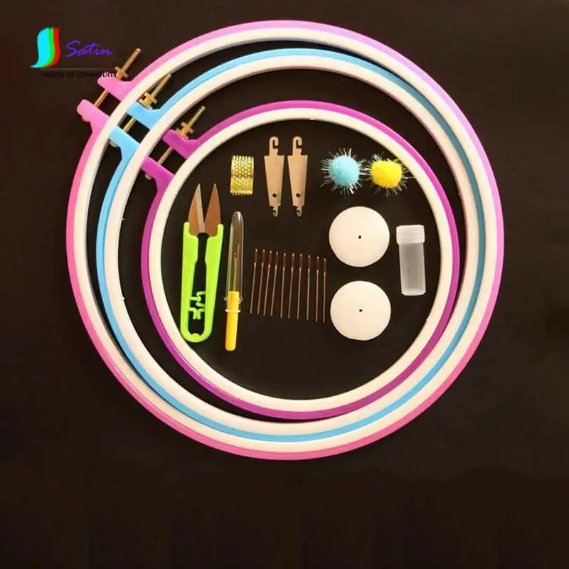 New Cross Stitch Tool Kit,Threader Help,Needle Bottle,Cute Scissors