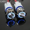 Interrupteur étanche avec bouton-poussoir, 2 3 positions, sélecteur métallique éclairé DPDT, rotatif interrupteur avec LED, acier inoxydable, 22mm ► Photo 2/6