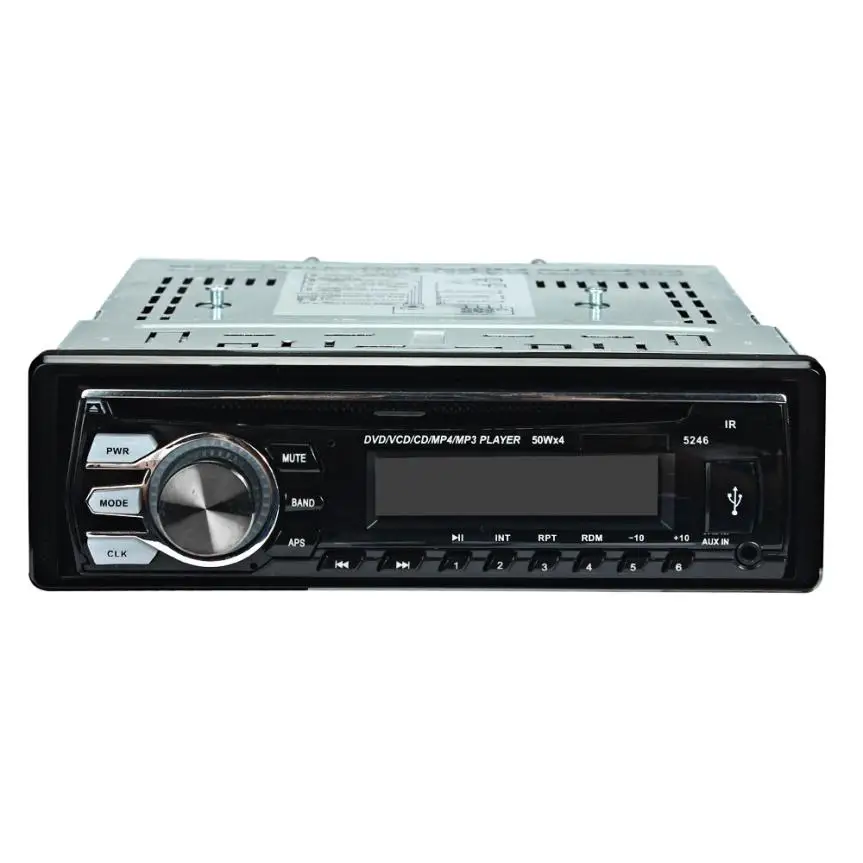 

Car Audio Stereo In-Dash FM DVD CD MP3 Player Receiver USB SD AUX Input Clear and Bright Dynamic jul13