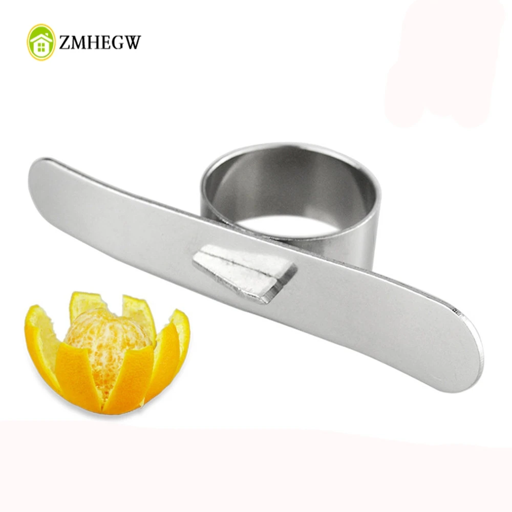Useful Orange Peeler Tool Stainless Steel Fruit Lemon Orange Opener