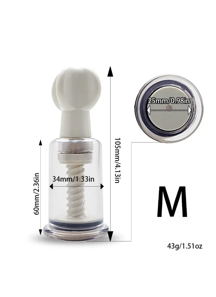 3 Size Breast Nipple Sucker Clitoris Massager Nipple Clamps Pump Breast Enlarger Vibrating Sex Adult Game Erotic Toy For Women (11)