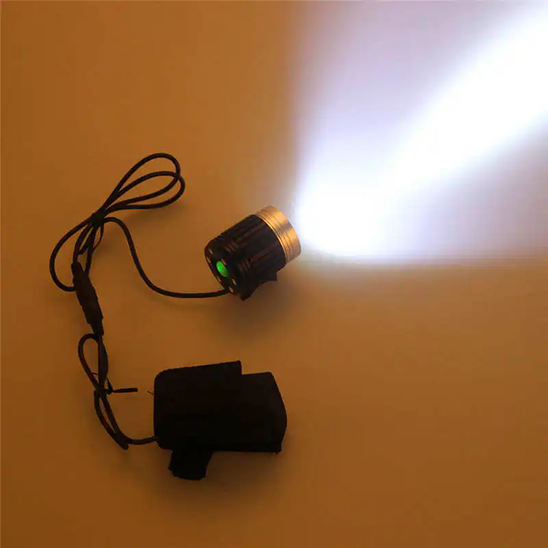 powerful 3x XML U2 LED Head Bicycle Bike HeadLight Lamp Light Headlamp Torch lanterna led bike laser pointer #4S18 (3)