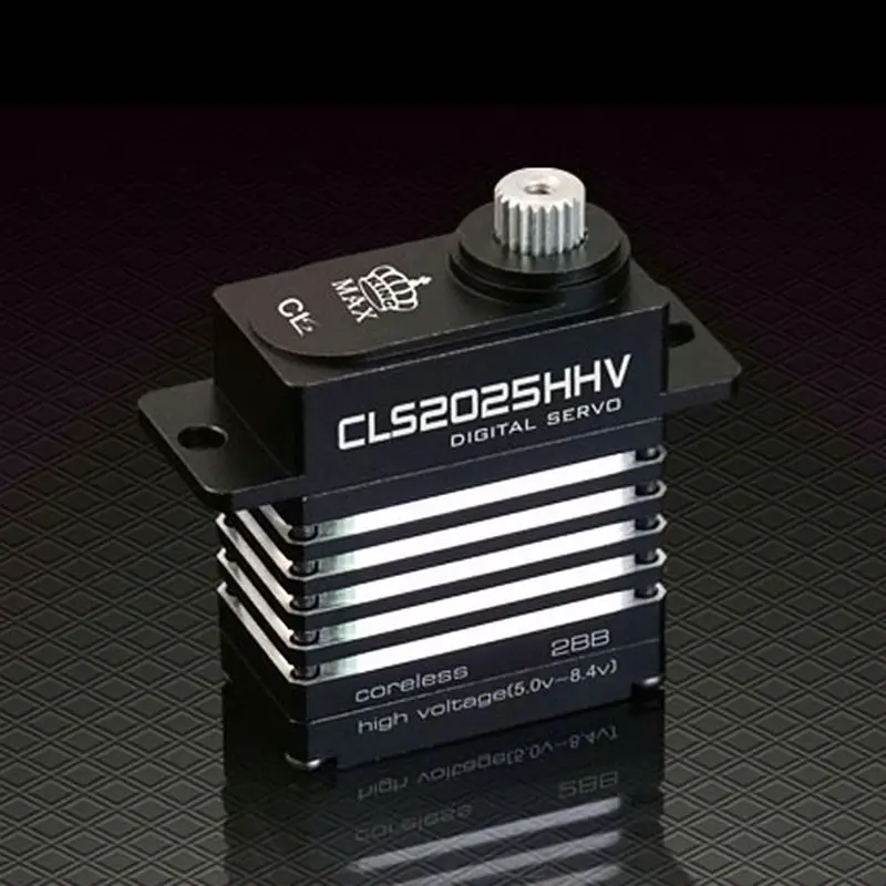 

KINGMAX CLS2025HHV 20g 4.2kg.cm digital gear mini servo high voltage full CNC case waterproof for RC 450 helis tail