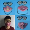 Man Boy Fun Clown Joke Glasses Horror Latex Mask Kids Adults  Party Masks  Party  Up Props birthday  Halloween Christmas Xmas ► Photo 1/6