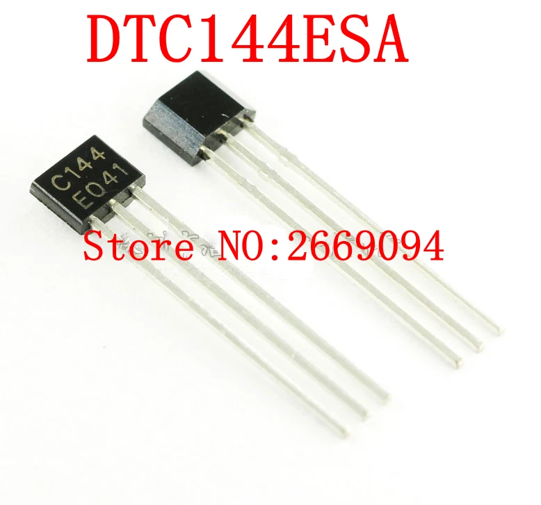 100 шт./200 шт. Бесплатная доставка. 100% Аутентичные DTC144ES DTC144ESA C144 DTC144 2SC144 Скидки |