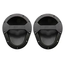 2 шт. шкаф динамиков ручка 230x190 мм пластиковая Замена утопленная ручка для гитарного усилителя шкаф громкоговоритель сверхмощный аудио