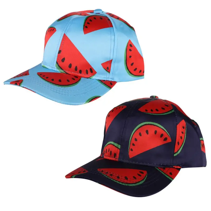Summer Watermelon Printed Baseball Caps Fashion Women Hip Hop Hatin