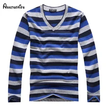 Розничная, мужской свитер с v-образным вырезом, Повседневный свитер, Повседневные свитера с длинными рукавами