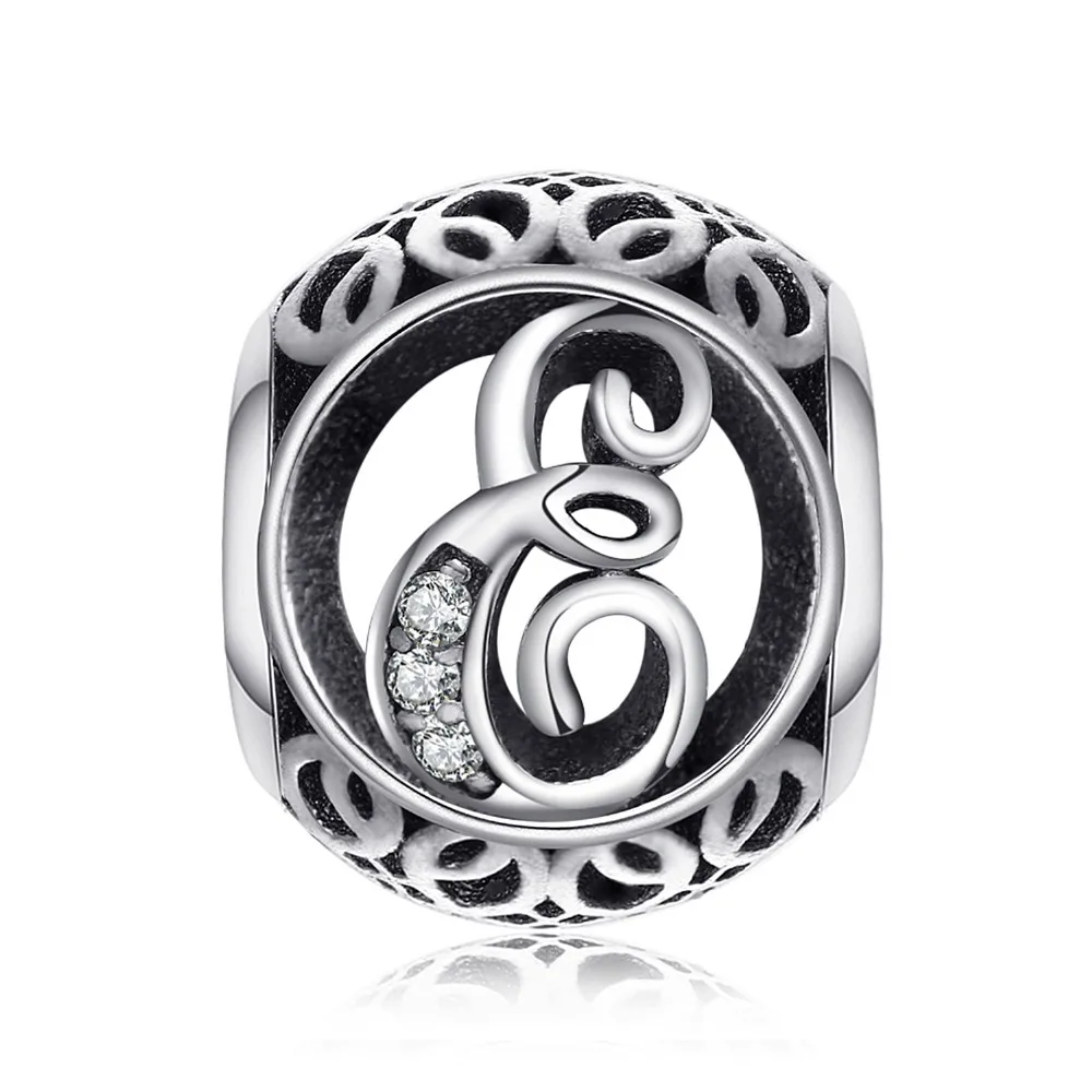 JewelryPalace винтажные A R с буквенным принтом фианит Аутентичные 925 пробы серебряные