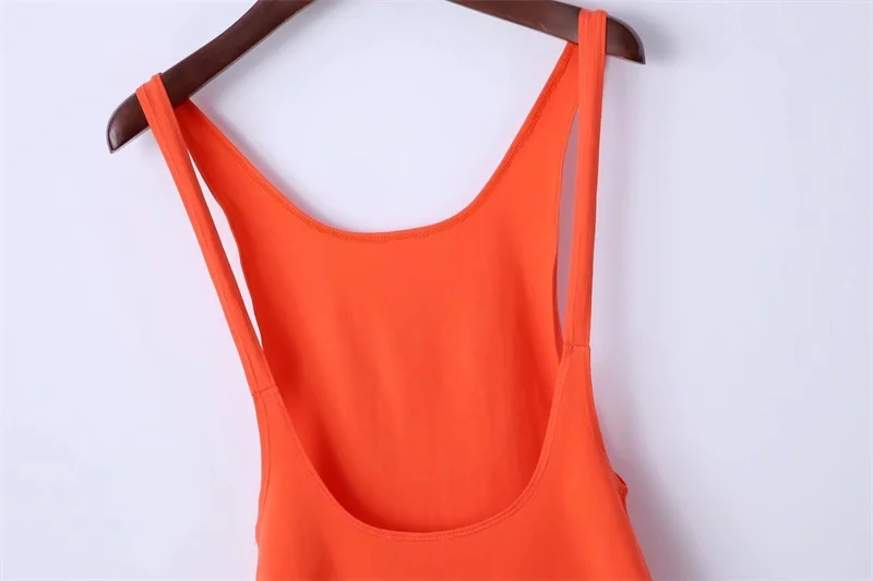 green bodysuit Women Vest Body With Scoop Back Sexy Deep Scoop neckline and back Bodysuits cut out bodysuit